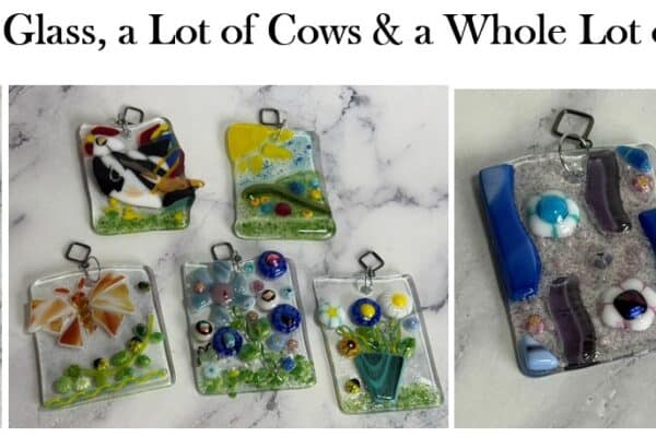 Suncatchers, Cows & Cuddles: Taking My Glass Studio to the Farm