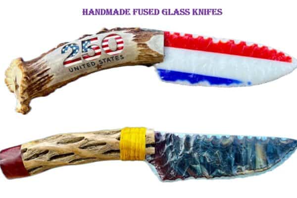 From Kiln to Knapping: Turning Fused Glass into Extraordinary Knives!